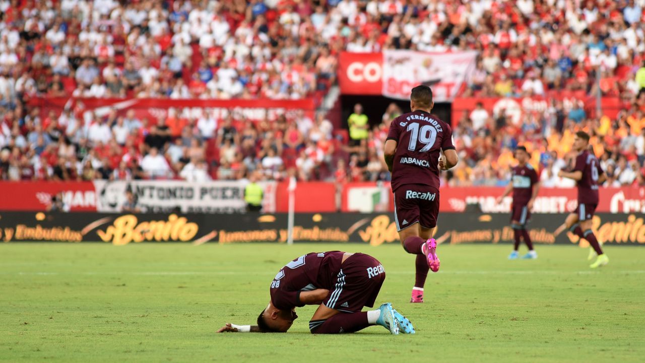 Sevilla-Celta en el Sánchez Pizjuán el 30 de agosto del 2019, tercer jornada (1/19)