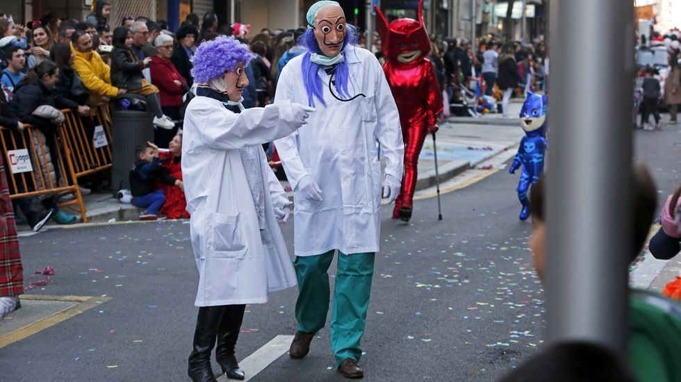 Desfile de Carnaval en Pontevedra