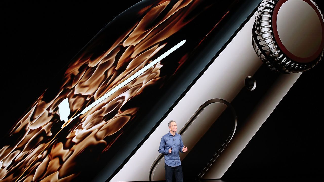 Tim Cook, durante la presentación del nuevo iPhone