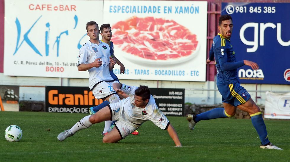 Partido de fútbol Segunda B entre Boiro y Celta B