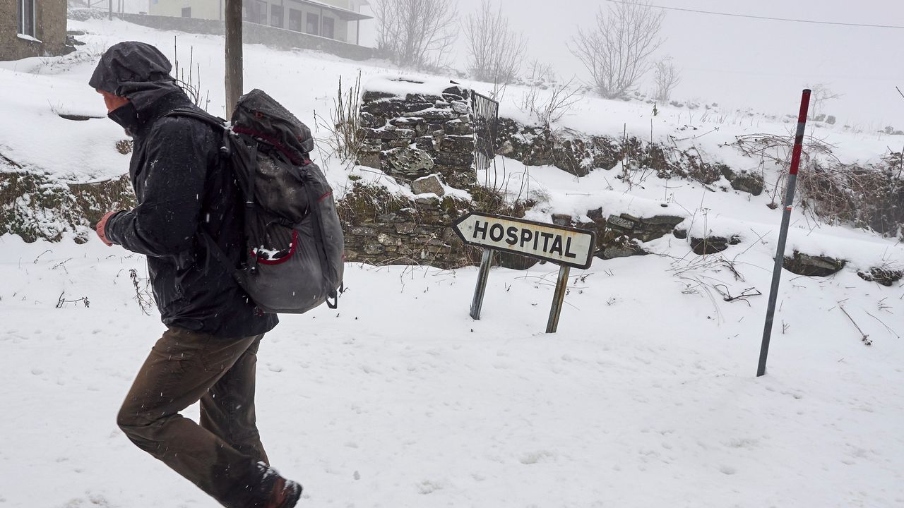 Temporal de nieve en Bilbao