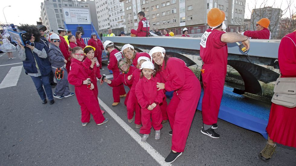 Desfile de Carnaval en Pontevedra