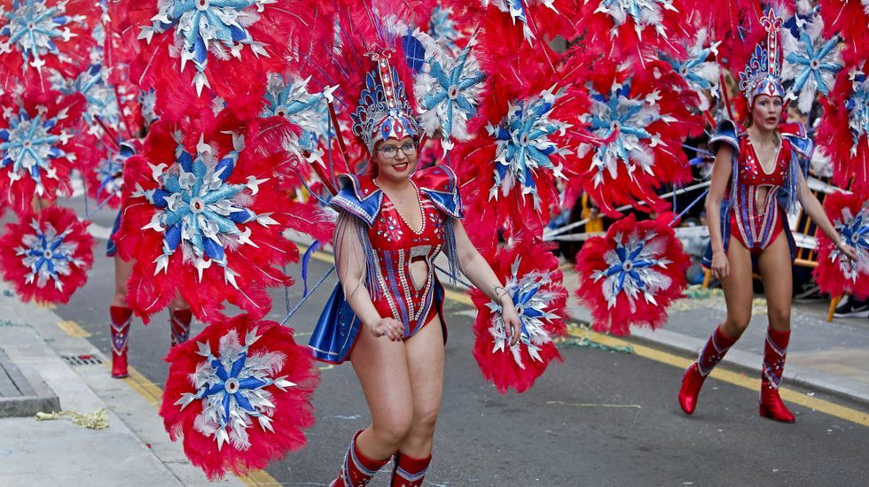 Desfile de Carnaval en Pontevedra