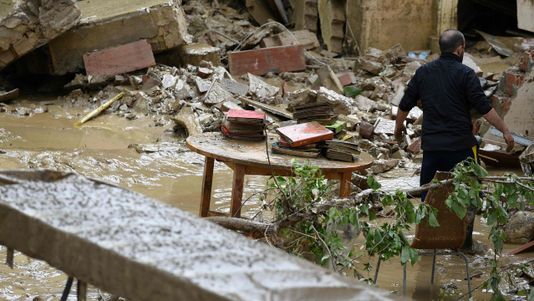 Un fuerte temporal azota Italia