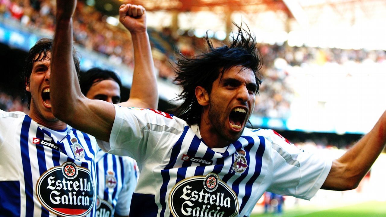 .Lassad tras anotar un gol al Mallorca