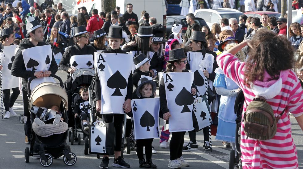 Desfile del momo en Vilanova de Arousa