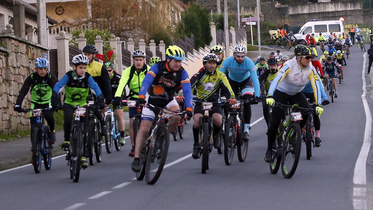 Ruta BTT de Nadal en Ribeira