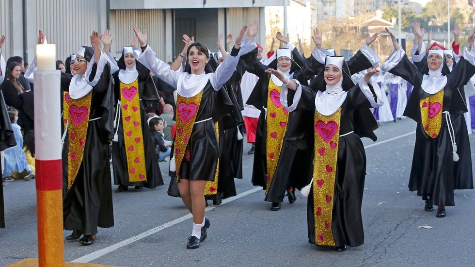Desfile de Carnaval en Pontevedra