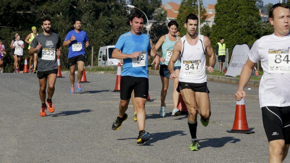III Carrera pedestre popular Ruta dos en parque de Acea da Ama en Culleredo