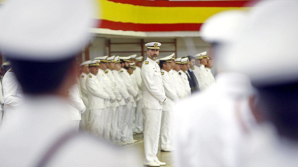 Felipe VI en Marín