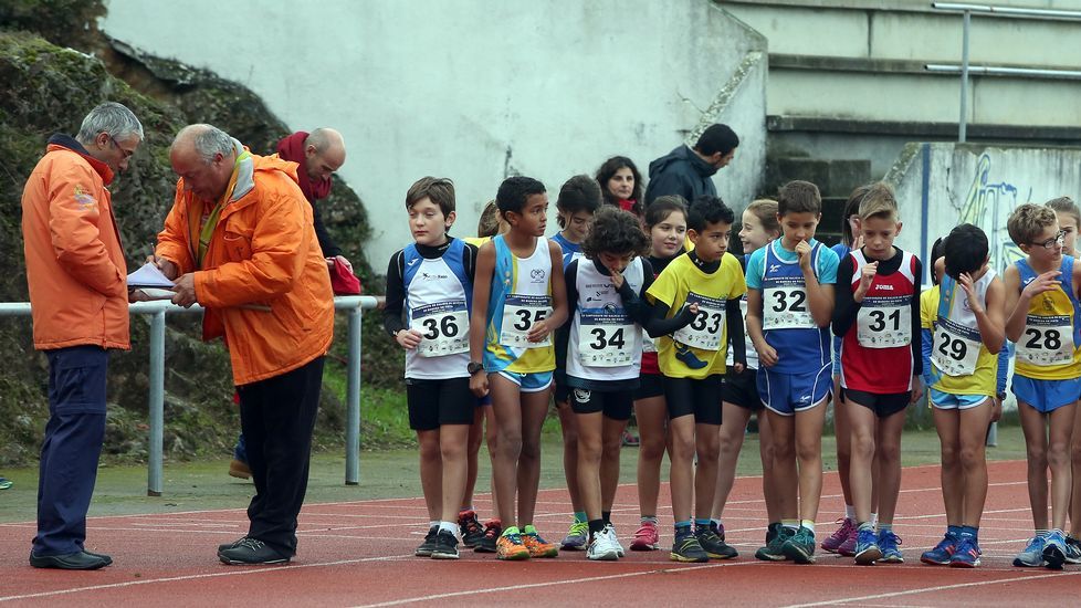 Campeonato de Galicia de marcha en pista en Pobra
