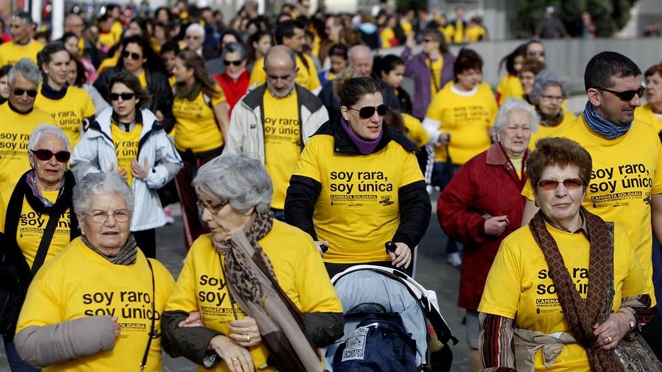 Caminata solidaria por las enfermedades raras
