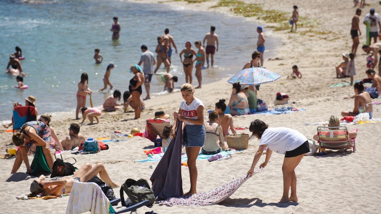 Ambiente en la Marina.