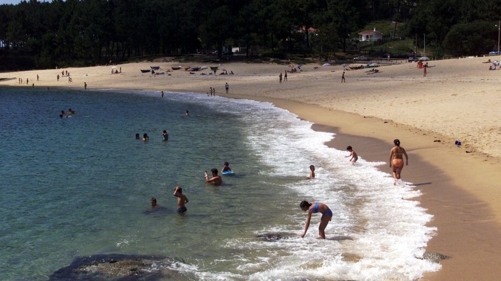 Bueu. Playa de Area de Bon
