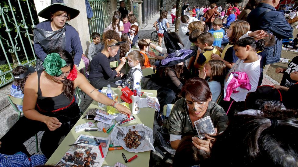 Fiesta de Samaín en el Ceip de Barcelos