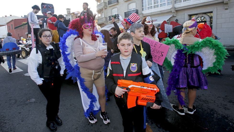 Desfile del Momo de vilanova de Arousa