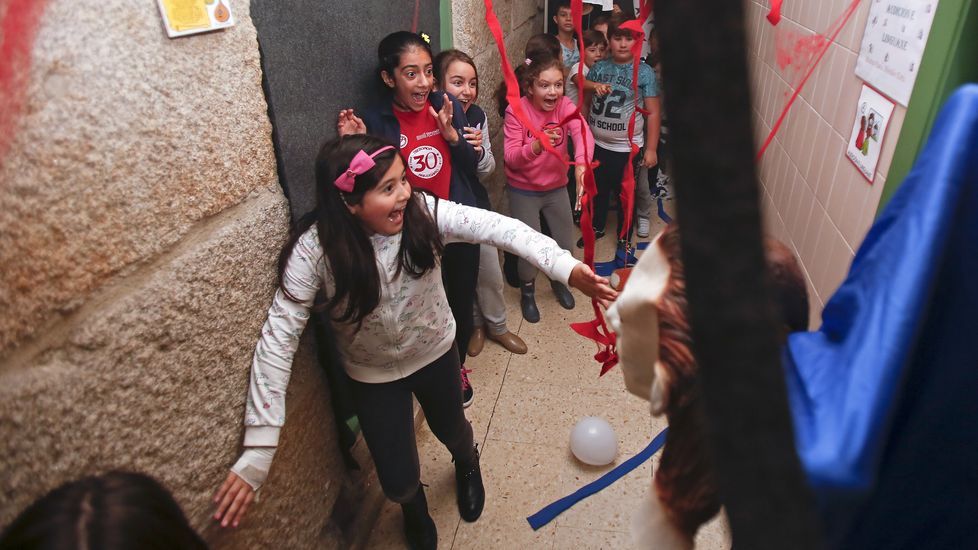 Celebración del Samaín en el CEIP Praza de Barcelos. Halloween