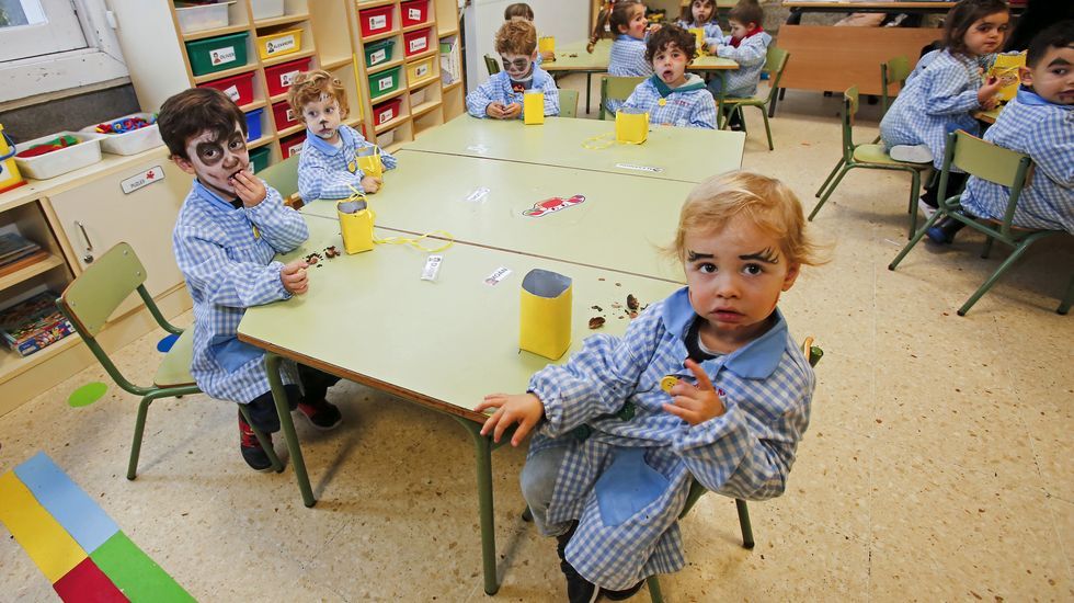 Celebración del Samaín en el CEIP Praza de Barcelos. Halloween