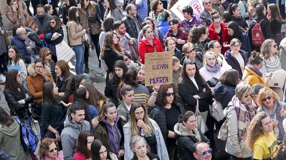 Concentración del 8M. Día de la Mujer