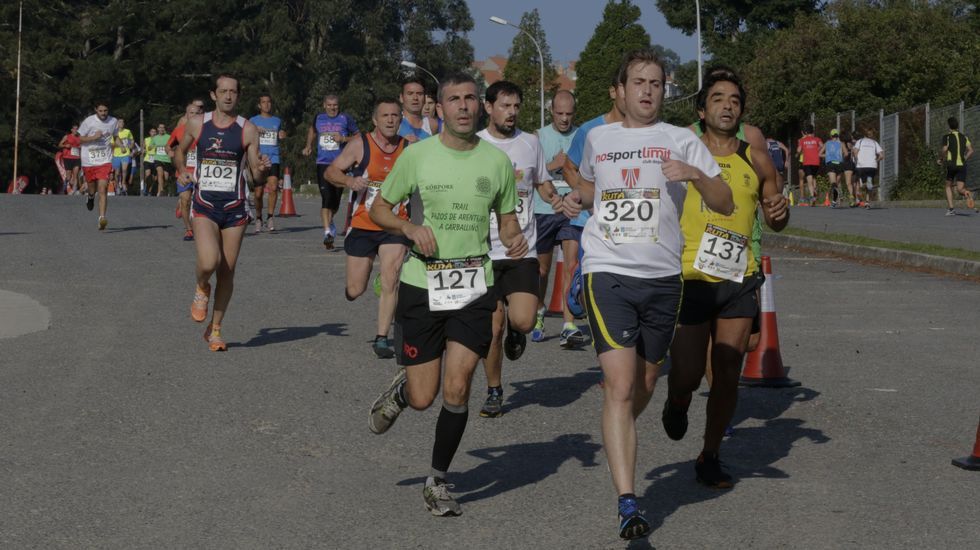III Carrera pedestre popular Ruta dos en parque de Acea da Ama en Culleredo