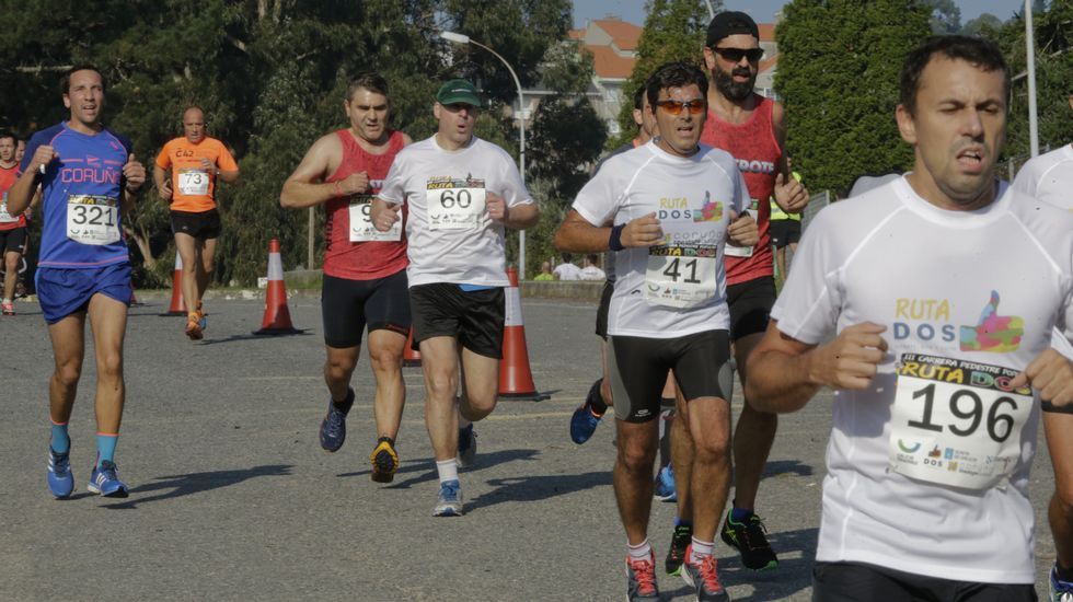 III Carrera pedestre popular Ruta dos en parque de Acea da Ama en Culleredo
