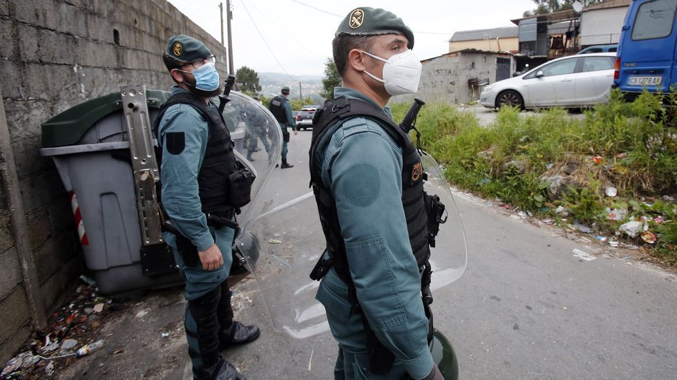 Detenciones en O Vao de Arriba