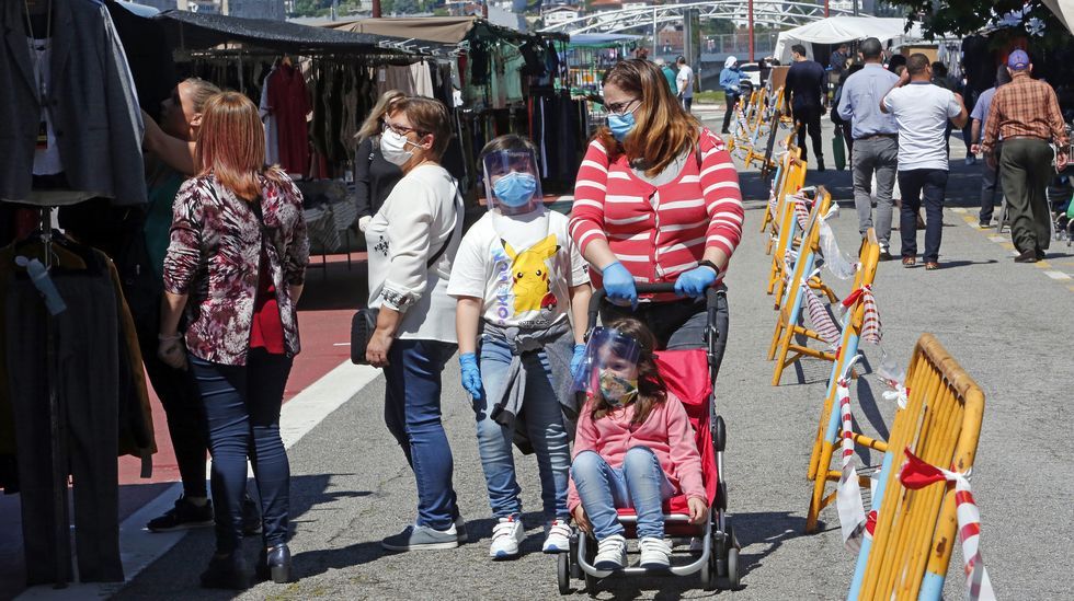 Regresa la feria de los sabados a Pontevedra con nuevas medidas anticontagio