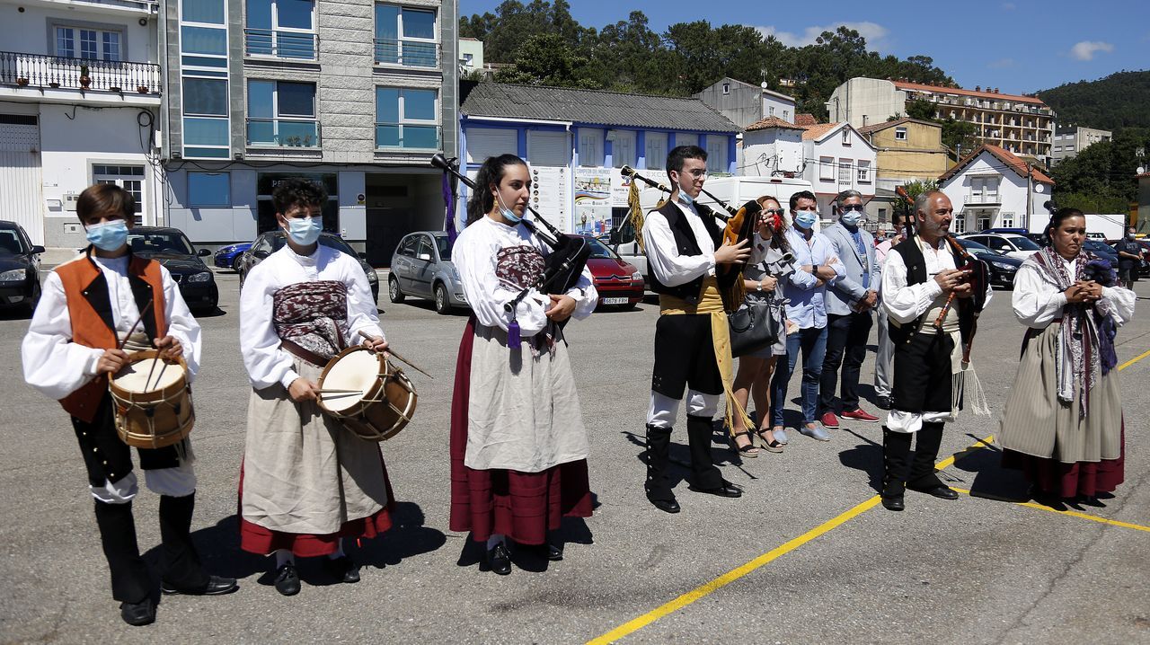 Procesión del Carmen en Lampón 2020