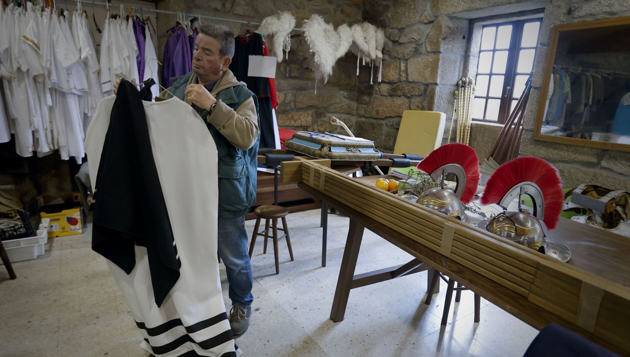 Suspndese a representacin da Semana Santa de Paradela, Meis. 18/04/2025