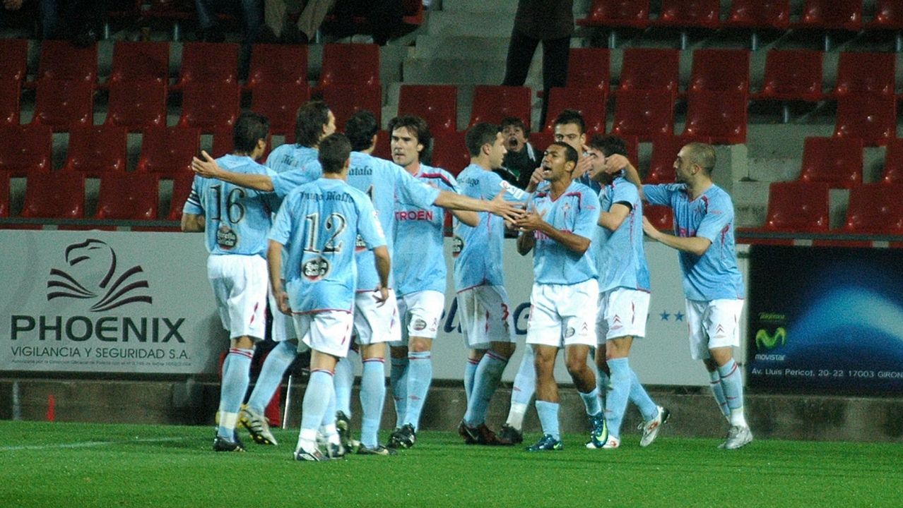Girona-Celta de (1-2) el 5 de diciembre del 2009