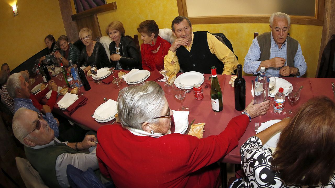 Comida de Reyes para los mayores de Rianxo