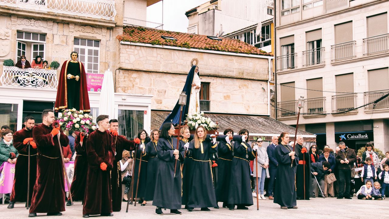 Viernes Santo en la comarca del Barbanza 2019