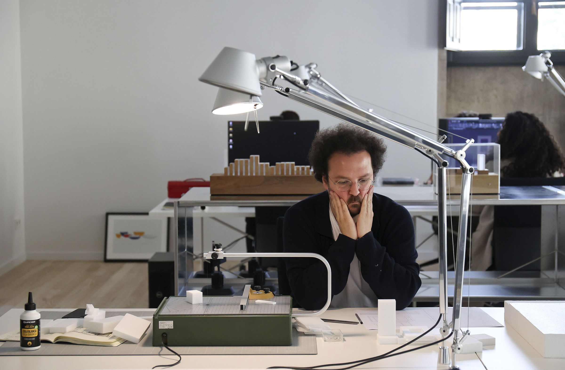 Estudo de arquitectura de david Chipperfield na recn inaugurada Casa RIA. 21/06/2024