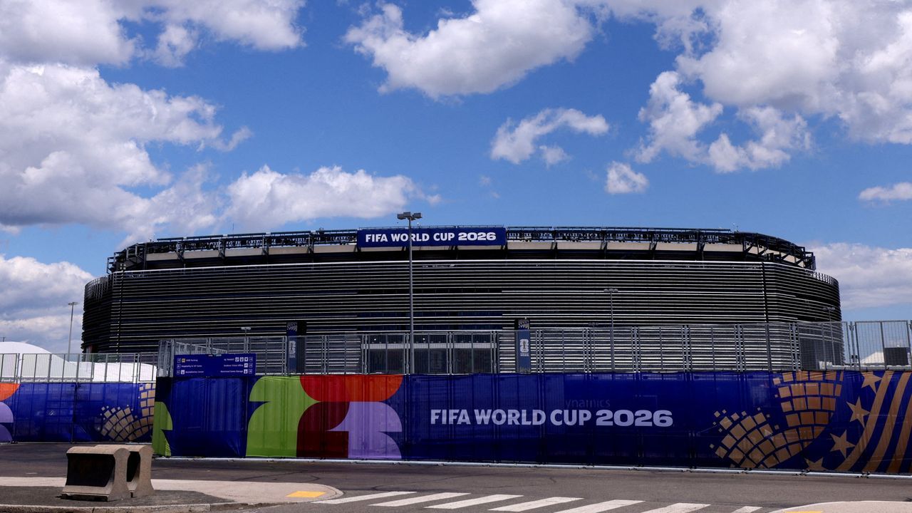 MartiLazaroChloeLaisne. El New York New Jersey Stadium, donde se jugar� la final del Mundial 2026.