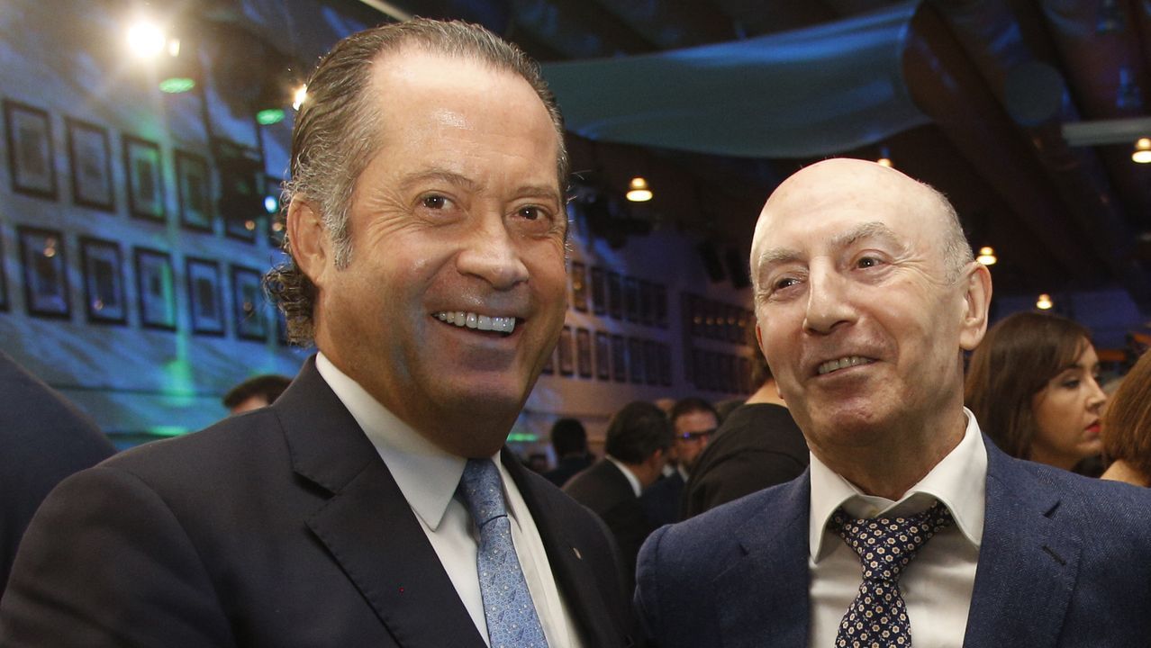 Juan Carlos Escotet, presidente de Abanca, Junto a Manuel Gómez-Franqueira, presidente y consejero delegado de Coren
