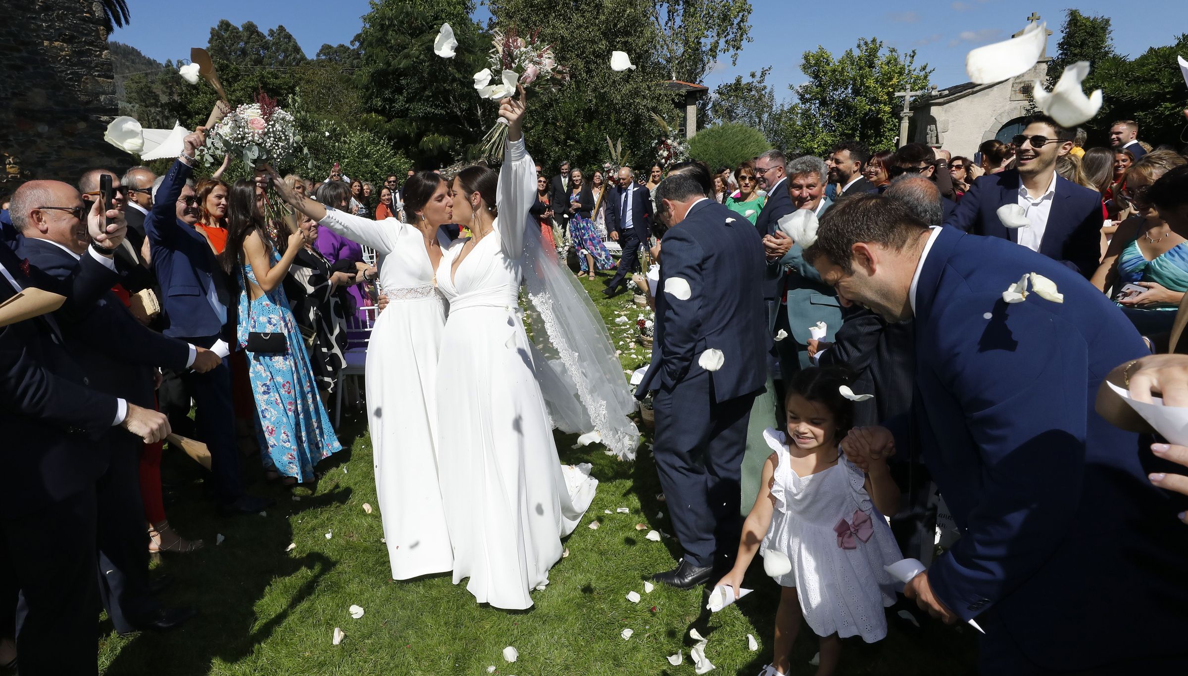 Iria e Laura, csanse no Pazo da Trave en Viveiro. 14/09/2024