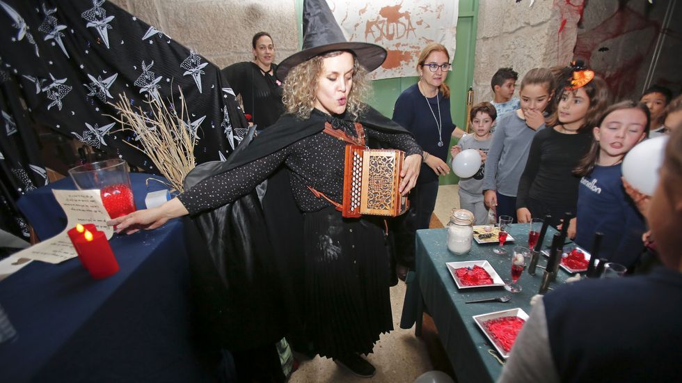 Celebración de samaín en el CEIP Praza de Barcelos. Halloween