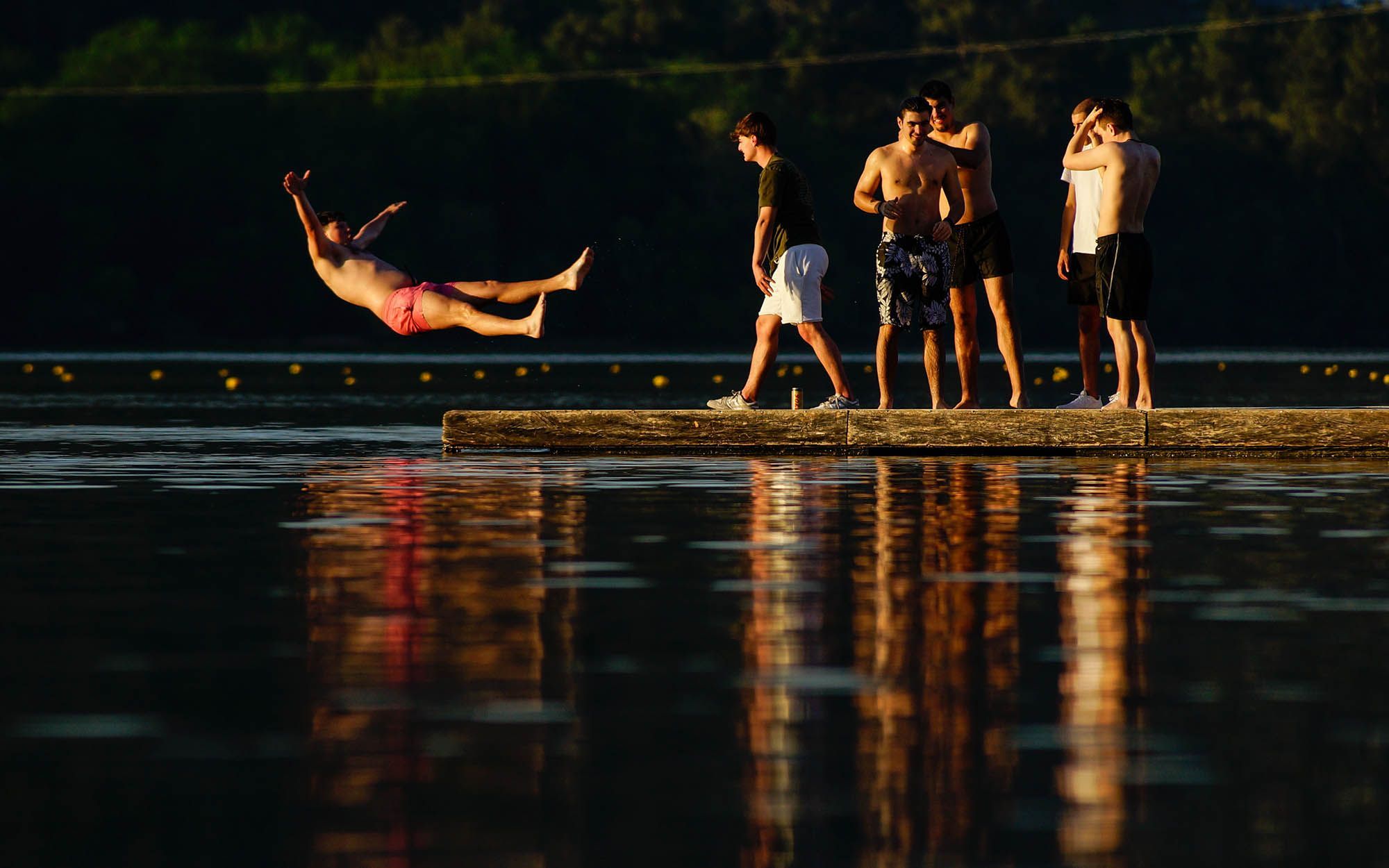 Ola de calor en Ourense. 12/04/2024