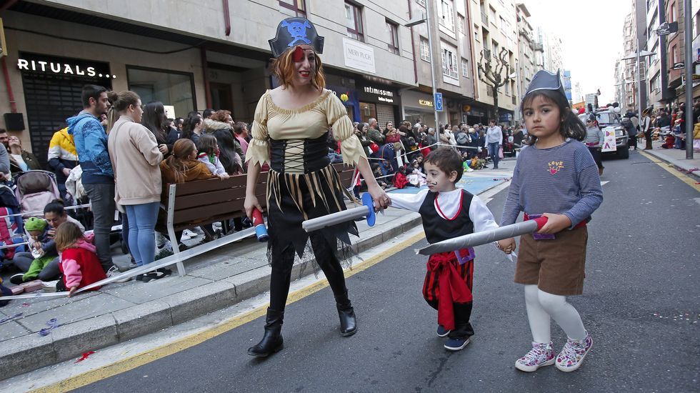 Desfile de Carnaval en Pontevedra