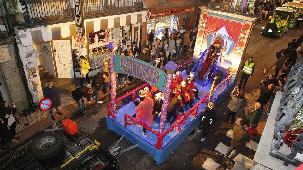 Cabalgata de los Reyes Magos en A Coruña