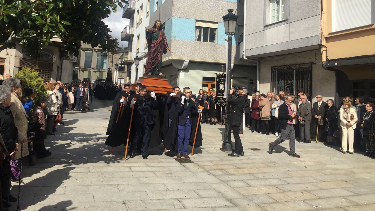 Viernes Santo en la comarca del Barbanza 2019