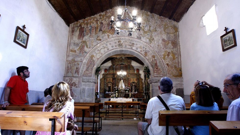 Visita guiada a la iglesia de Seteventos, en O Saviñao