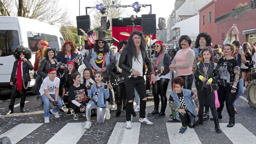 Desfile del Momo en Vilanova de Arousa