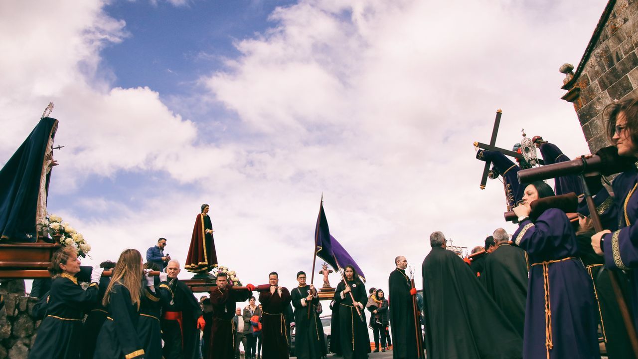 Viernes Santo en la comarca del Barbanza 2019
