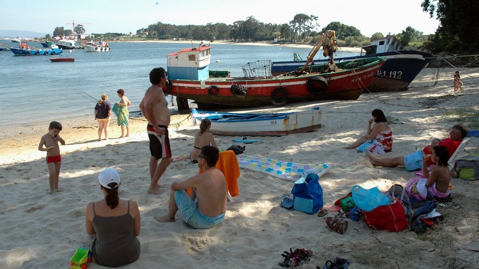 Boiro. Playa de A Ladeira do Chazo