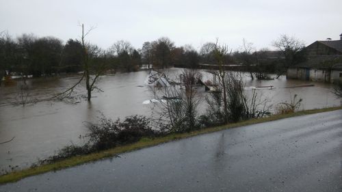 Inundaciones en Xinzo por la subida del Limia