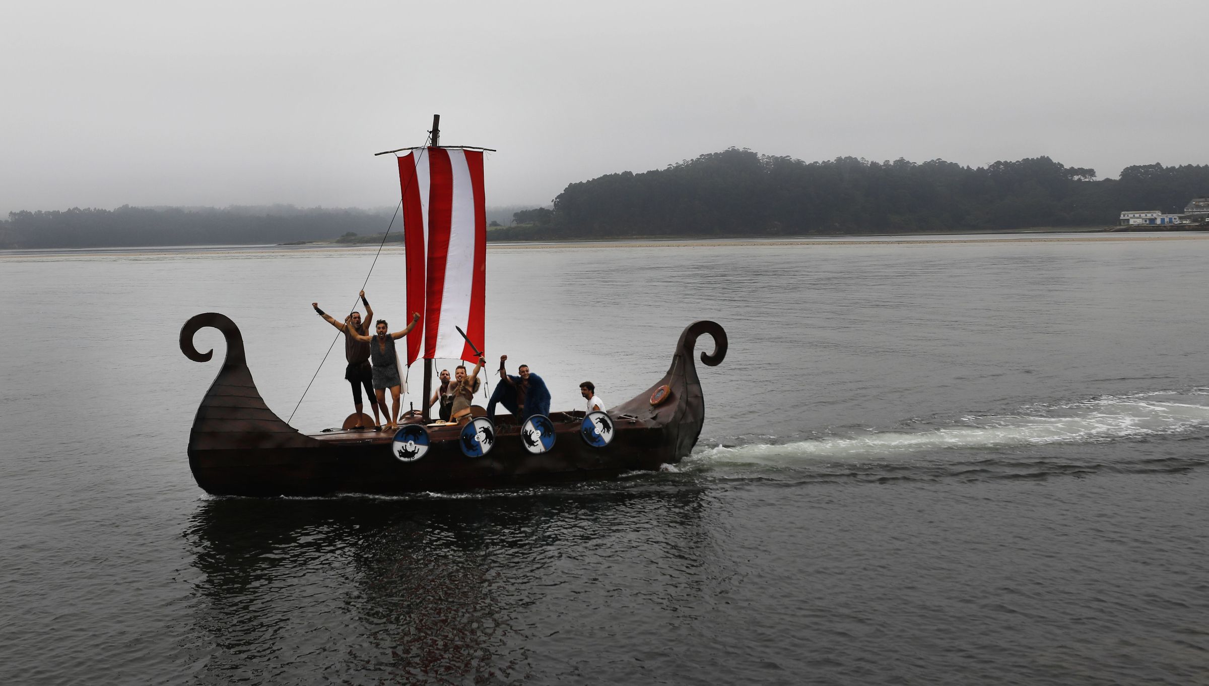 Desembarco da Festa Normanda de Foz. 07/08/2024