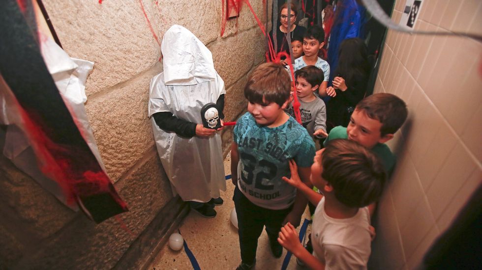 Celebración del Samaín en el CEIP Praza de Barcelos. Halloween