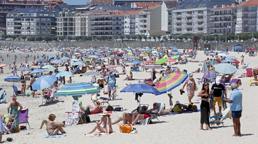 Sanxenxo. Playa de Silgar