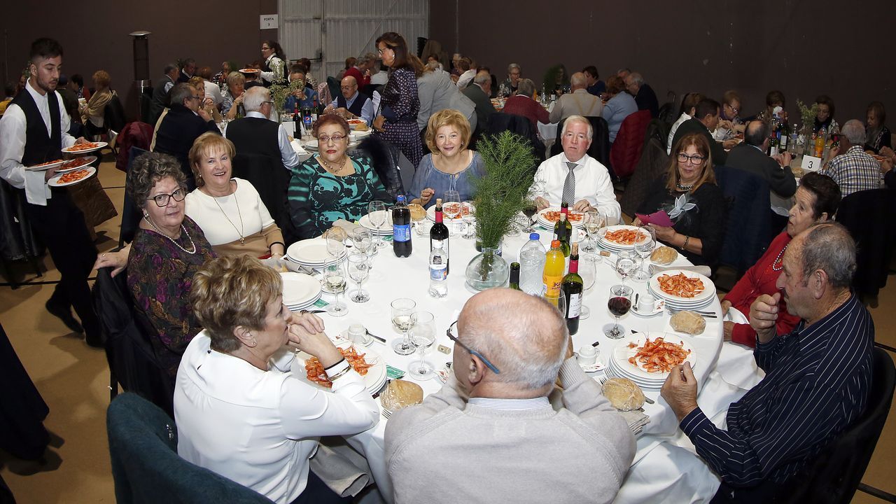 Comida de los mayores en la Fieiteira 2019